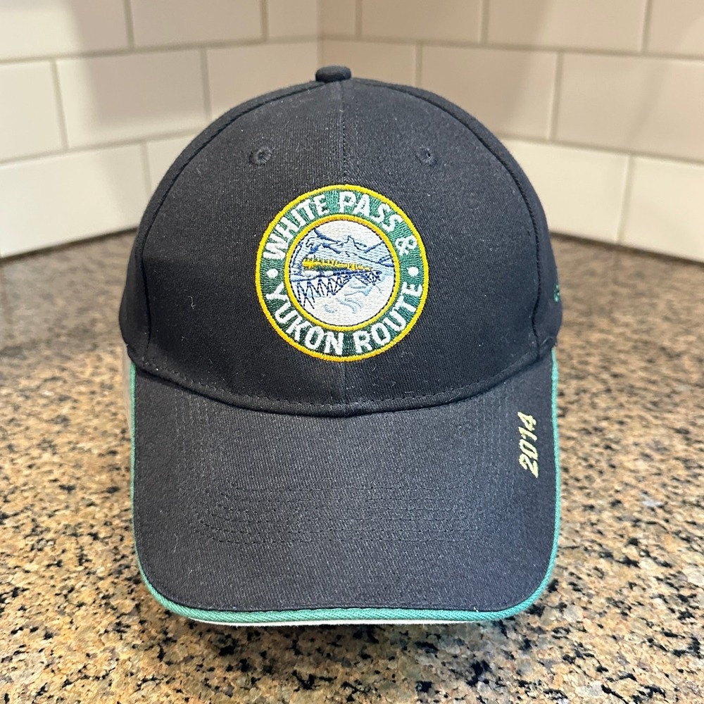 White Pass & Yukon Route Skagway Alaska 2014 Baseball Cap Hat Adjustable